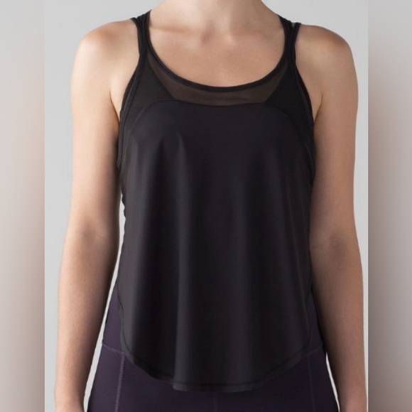 Lululemon Athletica Black Anew Singlet EUC - Picture 6 of 9